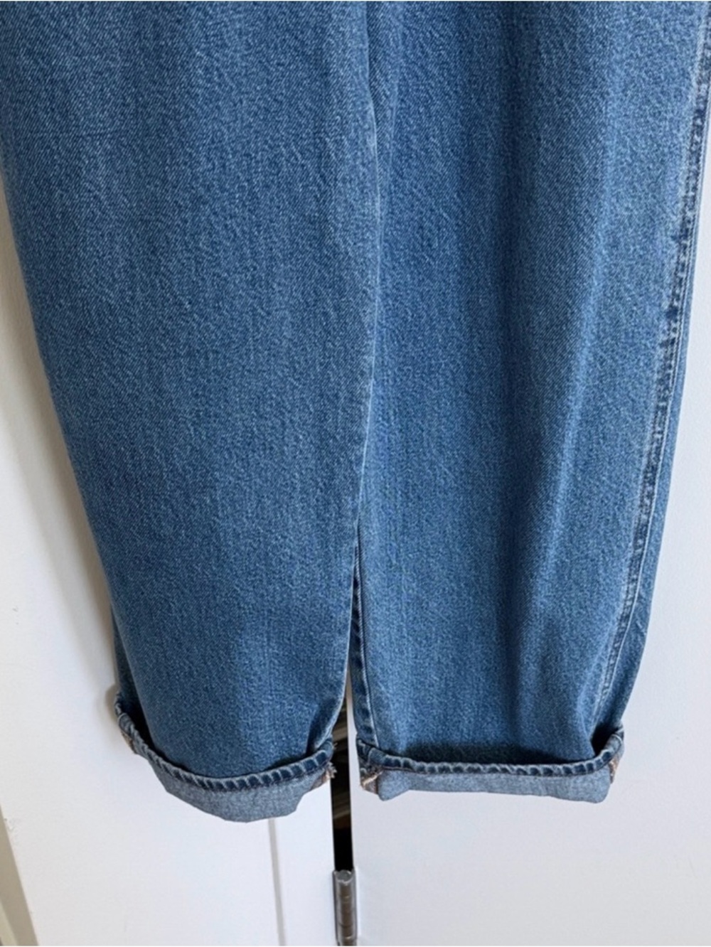 Levi's Blue Denim Women's Overalls - Picture 3 of 5